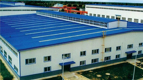 彩鋼瓦防腐涂料(圖1) 雙組份彩鋼瓦防腐涂料聚脲施工案例