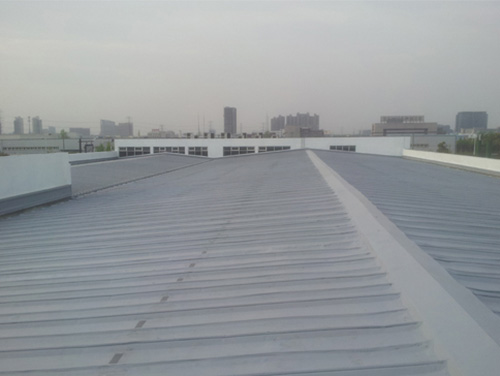 彩鋼板房防水聚脲噴涂(圖1) 彩鋼板房防水聚脲噴涂案例