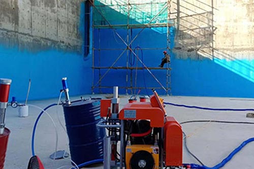 污水池污水池防腐噴涂聚脲專用聚脲噴涂機(圖3) 污水池污水池防腐噴涂聚脲專用聚脲噴涂機(圖3)